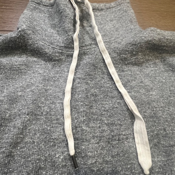 J. Crew Brushed Wool Funnel Neck Sweatshirt Womens M Gray Casual Warm Winter - Picture 2 of 16